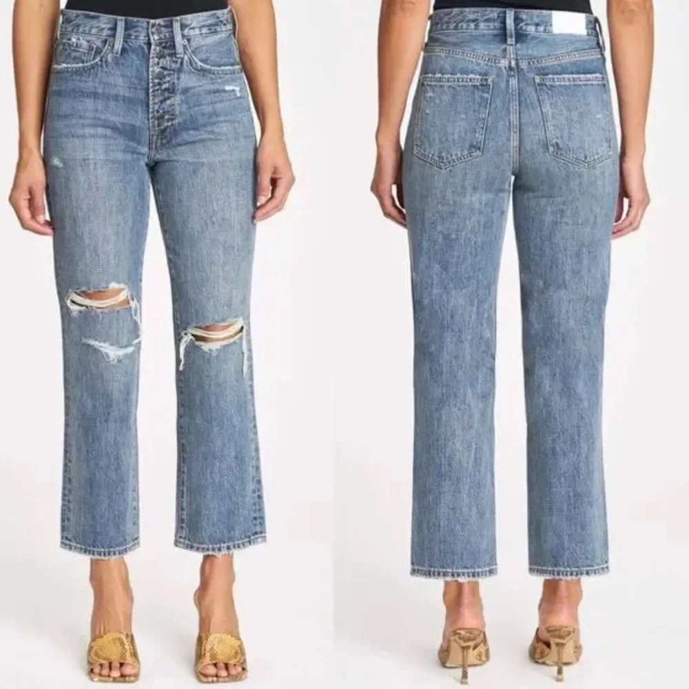 Pistola HighRise Charlie Pulse Straight Leg Jeans
